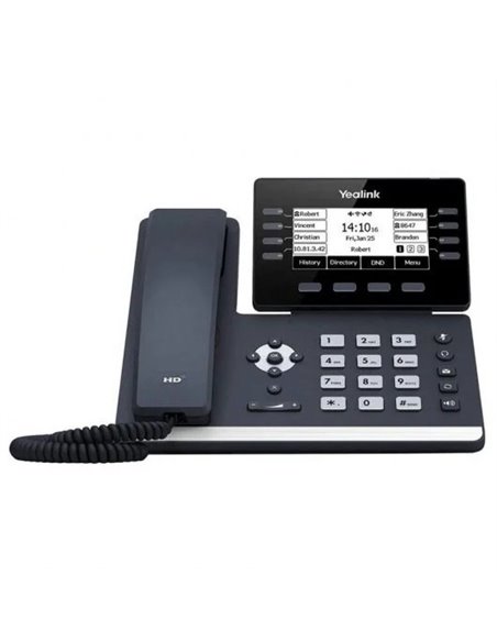Yealink SIP-T53W Teléfono VoIP Negro