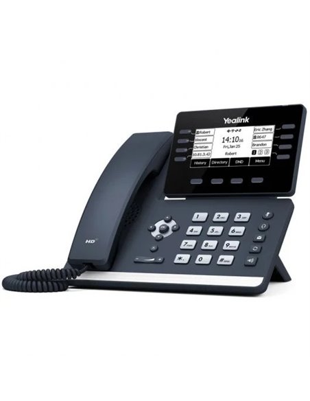 Yealink SIP-T53W Teléfono VoIP Negro