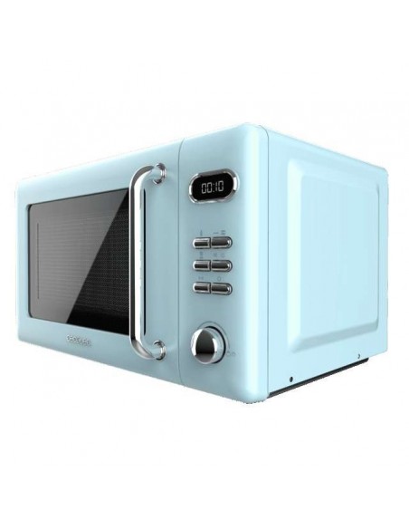 Cecotec ProClean 5110 Retro Blue Microondas Digital con Grill 20L 700W