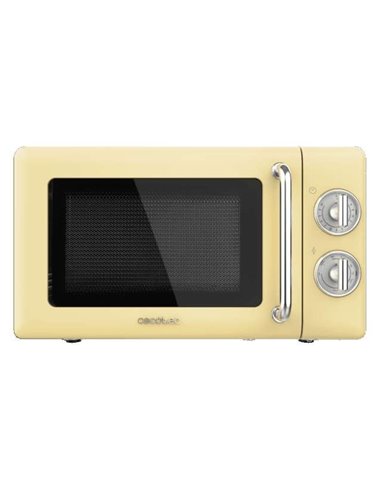 Cecotec ProClean 3110 Retro Yellow Microondas 20L 700W