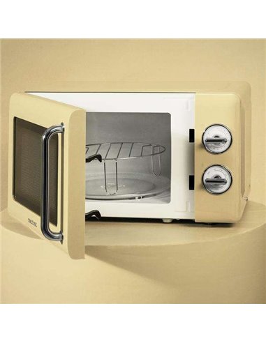 Cecotec ProClean 3110 Retro Yellow Microondas 20L 700W