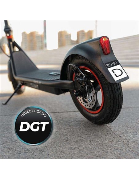 Cecotec Bongo D40 XL Connected Patinete eléctrico con potencia máxima de 700 W y neumáticos de 10"
