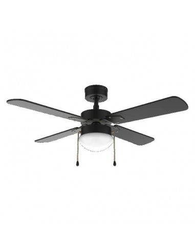 Cecotec EnergySilence Aero 450 FullBlack Ventilador de techo de 50W y 42" con luz