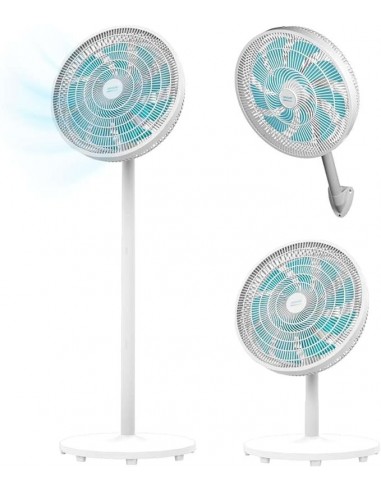 Cecotec EnergySilence 550 Ventilador de pie multiposición con 3 alturas 60W