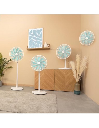 Cecotec EnergySilence 550 Ventilador de pie multiposición con 3 alturas 60W