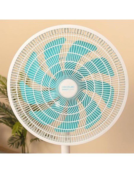Cecotec EnergySilence 550 Ventilador de pie multiposición con 3 alturas 60W