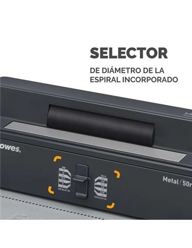 Fellowes 5600501 Encuadernadora Metal 50R