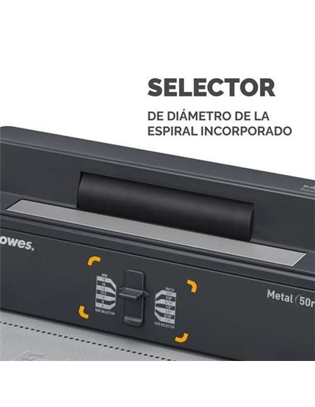 Fellowes 5600501 Encuadernadora Metal 50R