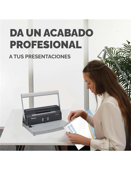 Fellowes 5600501 Encuadernadora Metal 50R