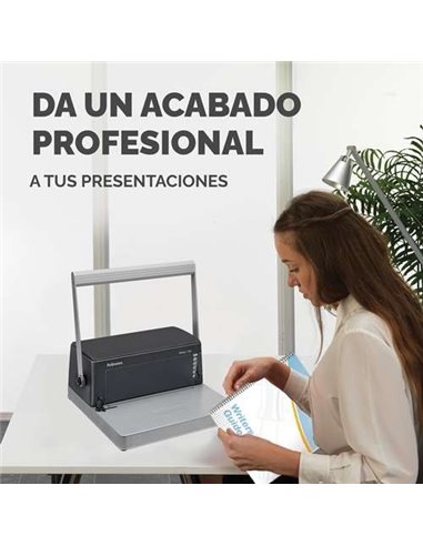 Fellowes 0030102 Encuadernadora Metal 100