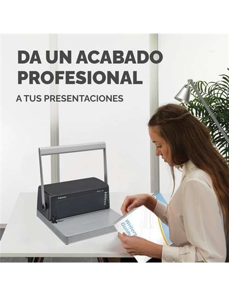 Fellowes 0030102 Encuadernadora Metal 100