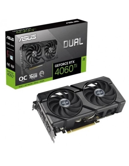 Asus Dual GeForce RTX 4060 Ti EVO OC Edition 16GB GDDR6 DLSS3 Tarjeta Gráfica