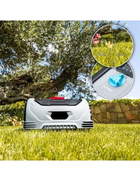 Cecotec Conga GrassHopper 500 Connected Robot cortacésped con Motor Digital Brushless