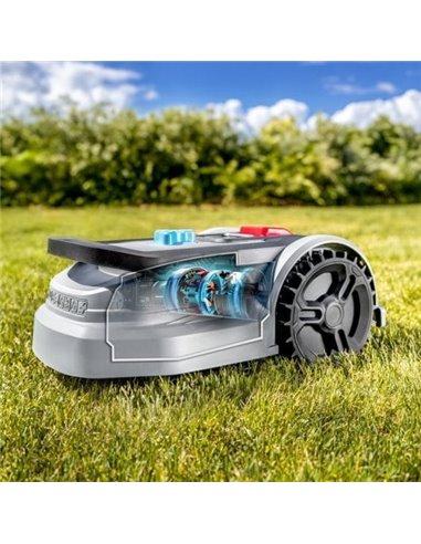 Cecotec Conga GrassHopper 300 Connected Robot cortacésped con Motor Digital Brushless