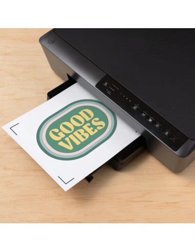 Cricut Joy Xtra Vinilo Termotransferible Suave 5 Láminas