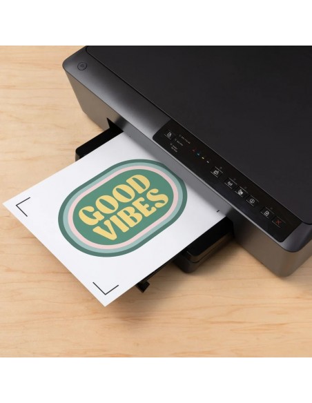 Cricut Joy Xtra Vinilo Termotransferible Suave 5 Láminas