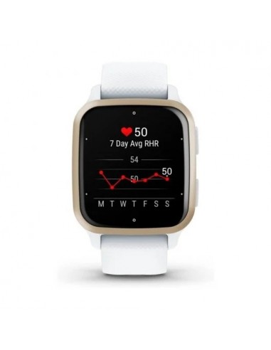 Garmin Venu Sq 2 Reloj Smartwatch 40mm White/Cream Gold