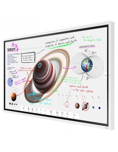 Samsung Flip Pro WM55B 55" LCD VA Pantalla Interactiva UltraHD 4K Táctil