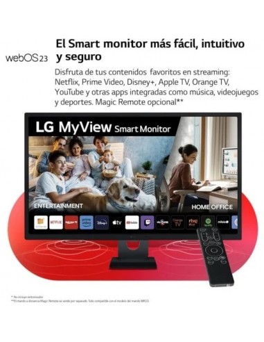 LG MyView Smart 27SR50F-B LCD IPS FullHD 27" Monitor