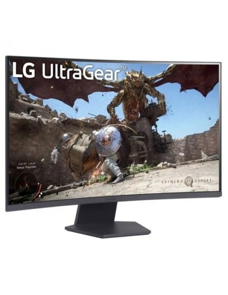 LG UltraGear 27GS60QC-B LED VA QHD 180Hz FreeSync 27" Monitor Curvo Gaming