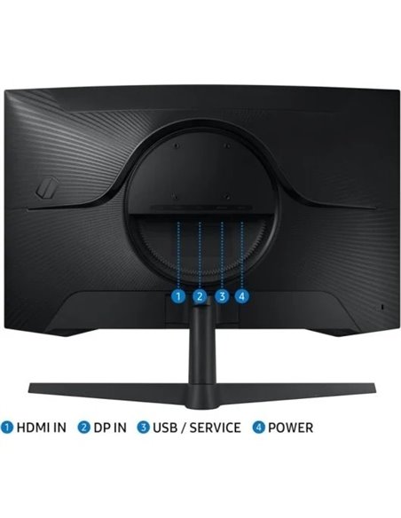 Samsung Odyssey LS27CG552EUXEN LED QHD 165Hz Freesync 27" Monitor Curvo Gaming