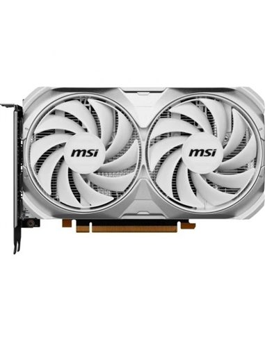 MSI GeForce RTX 4060 VENTUS 2X WHITE OC 8GB GDDR6 DLSS3 Tarjeta Gráfica