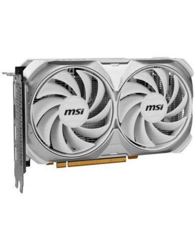MSI GeForce RTX 4060 VENTUS 2X WHITE OC 8GB GDDR6 DLSS3 Tarjeta Gráfica