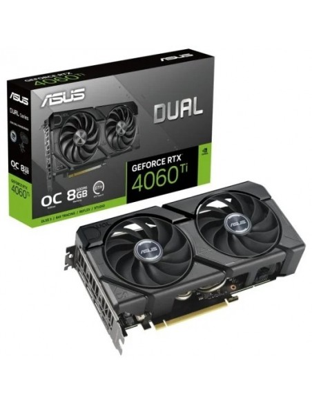 Asus Dual GeForce RTX 4060 Ti EVO OC Edition 8GB GDDR6 DLSS3 Tarjeta Gráfica
