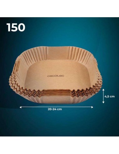 Cecotec Cecofry Paper Pack Accessories de 150 papeles para freidora de aire