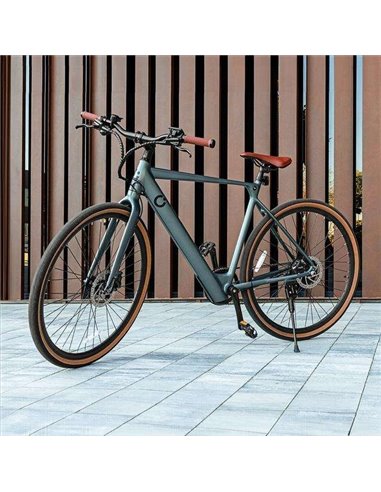 Cecotec Sprint Silve Bicicleta Eléctrica Urbana de 28"