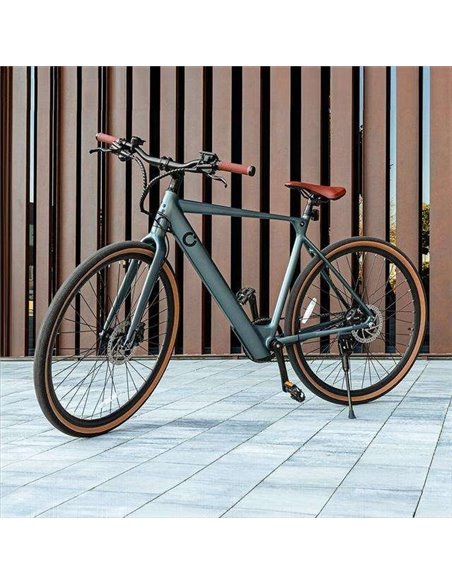 Cecotec Sprint Silve Bicicleta Eléctrica Urbana de 28"