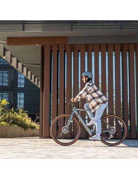 Cecotec Sprint Silve Bicicleta Eléctrica Urbana de 28"
