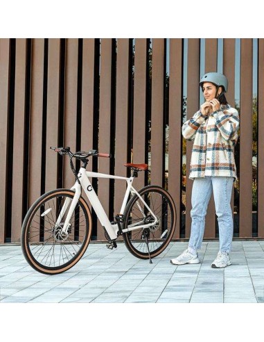 Cecotec Sprint White Bicicleta Eléctrica Urbana de 28"