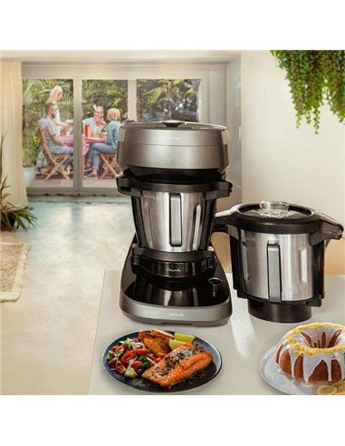 Cecotec Mambo CooKing Total Gourmet Robot de cocina multifunción con dispensador de alimentos