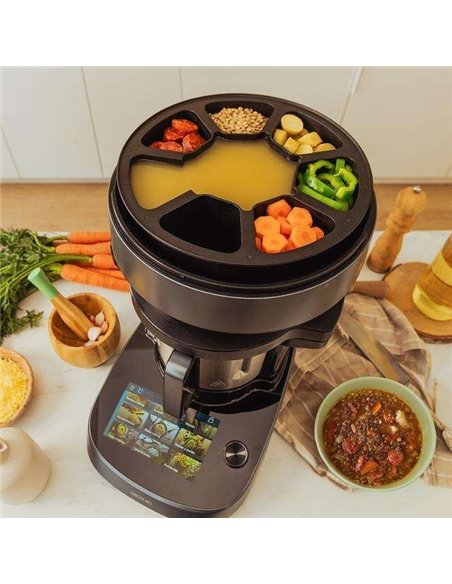 Cecotec Mambo CooKing Total Gourmet Robot de cocina multifunción con dispensador de alimentos