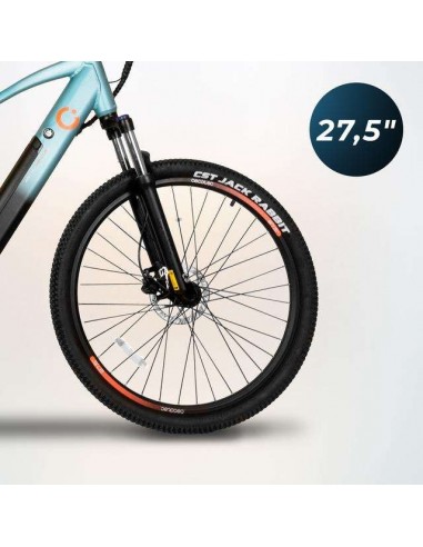Cecotec Mountain Ventus Bicicleta Eléctrica de Montaña 27.5" Suspensión Delantera