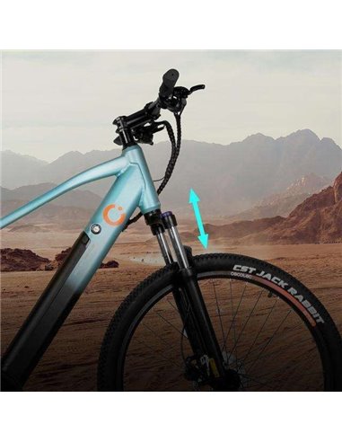 Cecotec Mountain Ventus Bicicleta Eléctrica de Montaña 27.5" Suspensión Delantera
