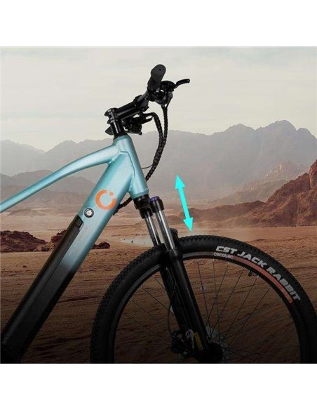 Cecotec Mountain Ventus Bicicleta Eléctrica de Montaña 27.5" Suspensión Delantera