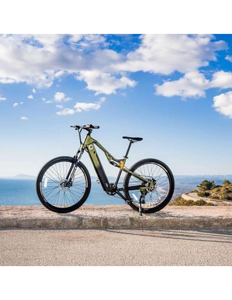 Cecotec Mountain Supreme Bicicleta Eléctrica de Montaña 29" Doble Suspensión