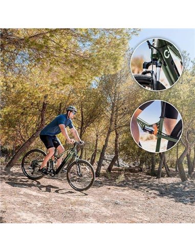 Cecotec Mountain Supreme Bicicleta Eléctrica de Montaña 29" Doble Suspensión