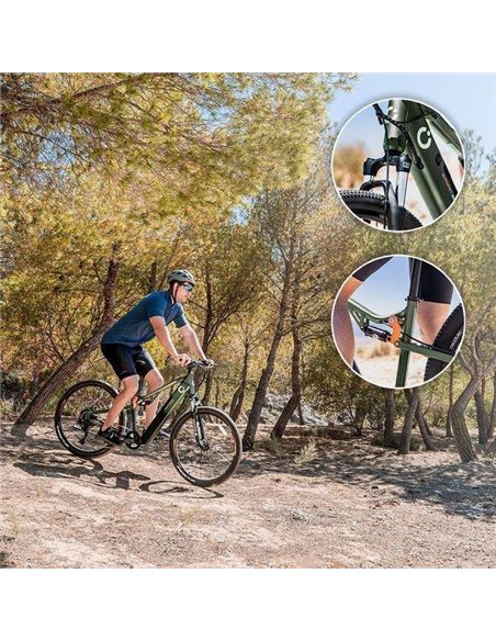Cecotec Mountain Supreme Bicicleta Eléctrica de Montaña 29" Doble Suspensión