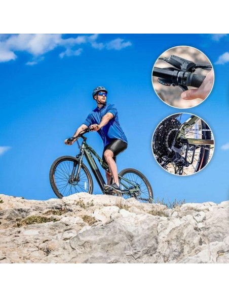 Cecotec Mountain Supreme Bicicleta Eléctrica de Montaña 29" Doble Suspensión