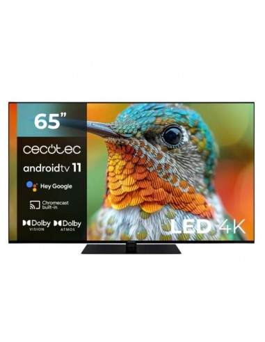 Cecotec A2Z series ALU20065Z M 65" LED 4K UltraHD HDR10+ AndroidTV Televisor