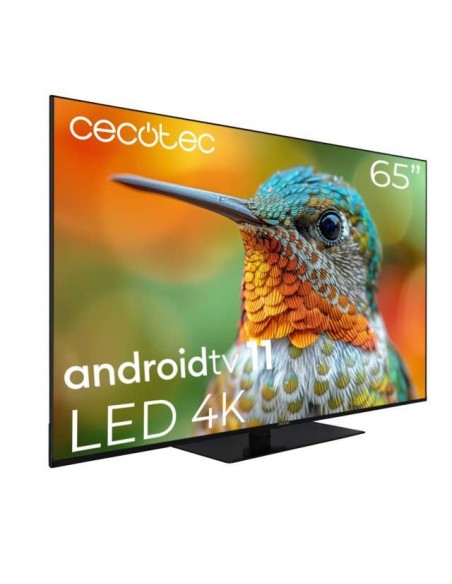 Cecotec A2Z series ALU20065Z M 65" LED 4K UltraHD HDR10+ AndroidTV Televisor