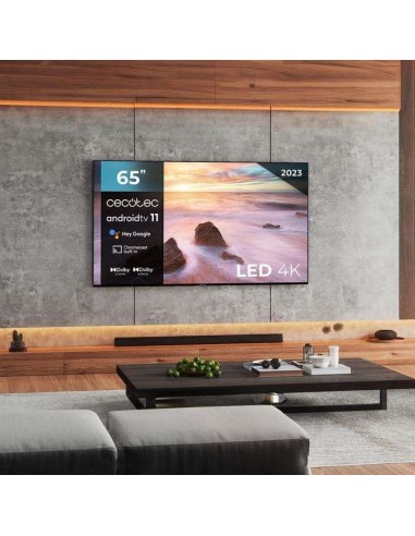 Cecotec A2Z series ALU20065Z M 65" LED 4K UltraHD HDR10+ AndroidTV Televisor