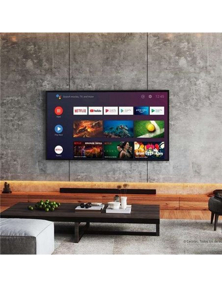 Cecotec A2Z series ALU20065Z M 65" LED 4K UltraHD HDR10+ AndroidTV Televisor