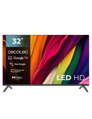 Cecotec A4 series ALH40032S 32" LED HD HDR10 Google TV Televisor