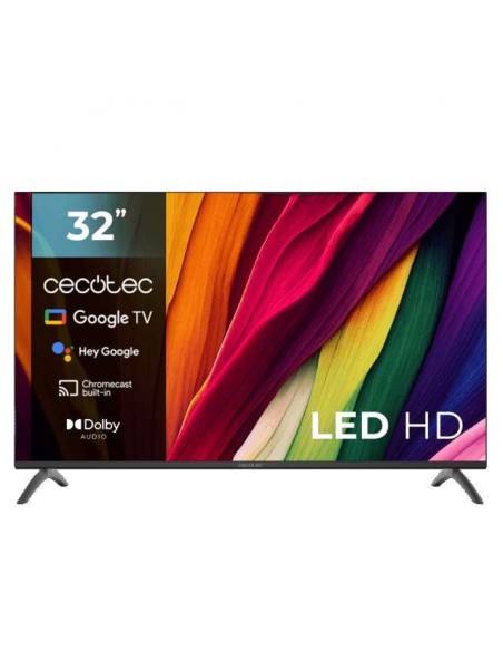 Cecotec A4 series ALH40032S 32" LED HD HDR10 Google TV Televisor