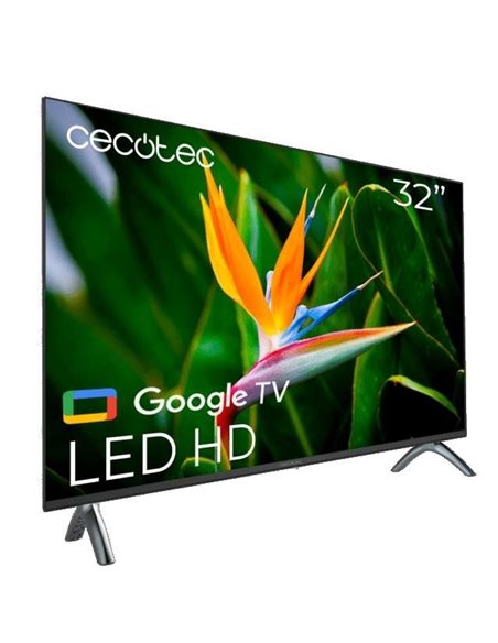 Cecotec A4 series ALH40032S 32" LED HD HDR10 Google TV Televisor