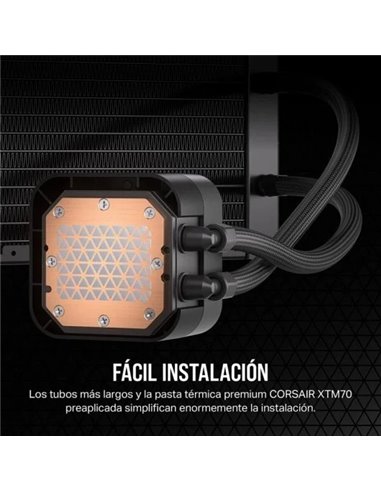Corsair iCUE H170i ELITE LCD XT Kit de Refrigeración Líquida 420mm Negro 


